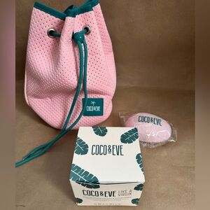 NWT Coco & Eve Super Nourishing Coconut & Fig Hair Masque (212ml) & Tangle Tamer